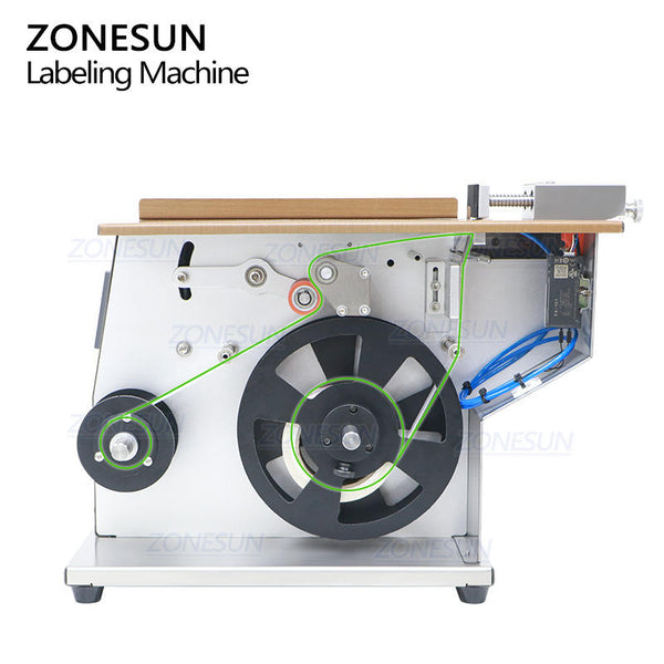 ZONESUN ZS-TB90 Corner Labeling Machine Horizontal Folding Box Sealer