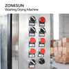 ZONESUN ZS-WB12A Full Automatic Pet Bottle Recycle 12 Heads Glass Bottle Washing Drying Machine