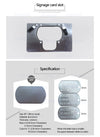 ZONESUN Manual Dog Tag Embossing Machine with 52 Characters