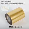 ZONESUN 8cm Hot Foil Stamping Paper Roll for Leather & Packaging Crafts