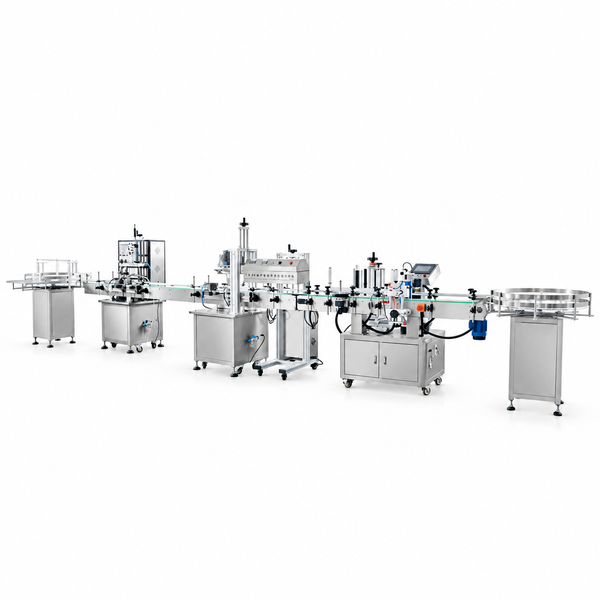 ZONESUN ZS-FAL180R6 Automatic Liquid Filling and Labeling Line for Bottles