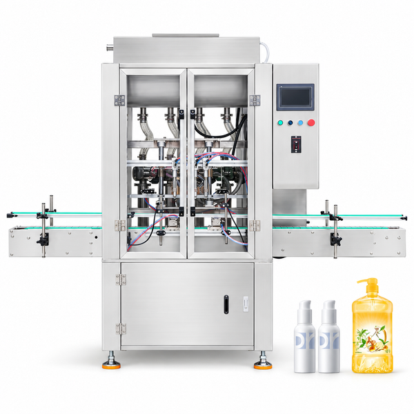 ZONESUN ZS-SV4P Servo Paste Filling Machine with 4 Nozzles