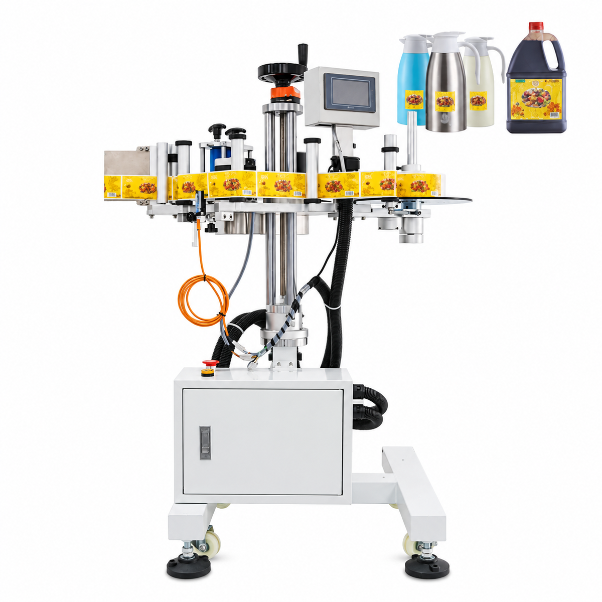 ZONESUN ZS-TB852 Automatic Side Labeling Machine for Bottles & Boxes