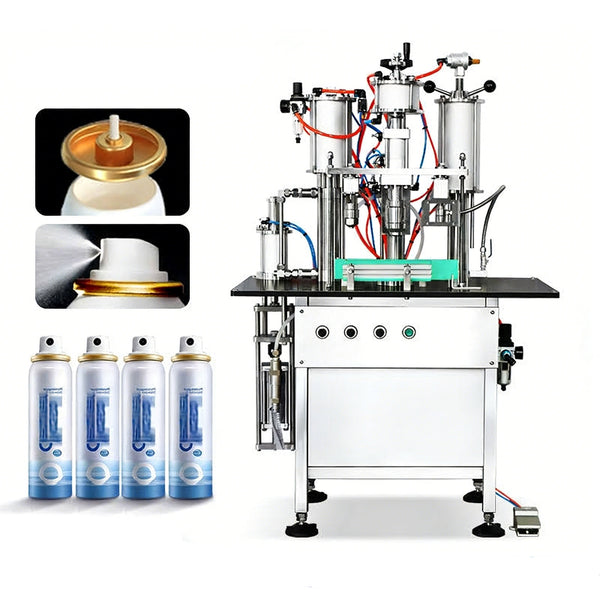 ZONESUN ZS‑QW254 Precision Aerosol Filling & Sealing Machine