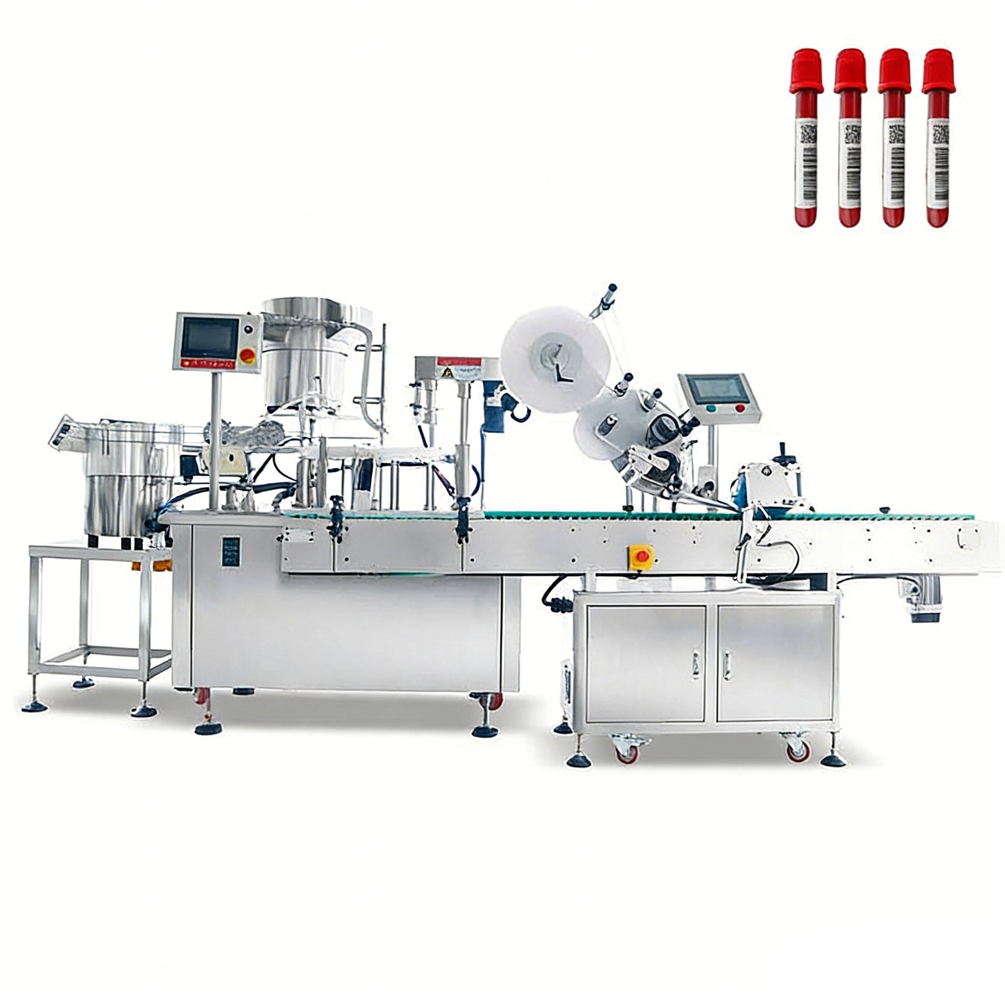 ZONESUN ZS‑FAL180Z3 Automatic Liquid Filling & Labeling Line
