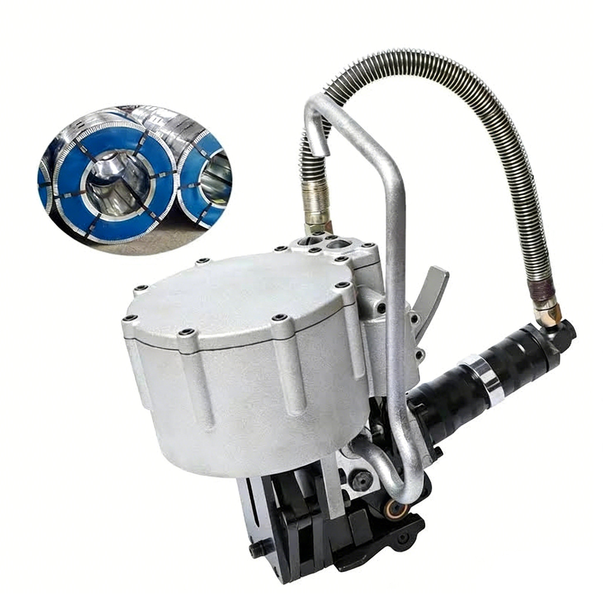 ZONESUN DB-KZ32 Pneumatic Steel Belt Strapping Machine 19–32mm