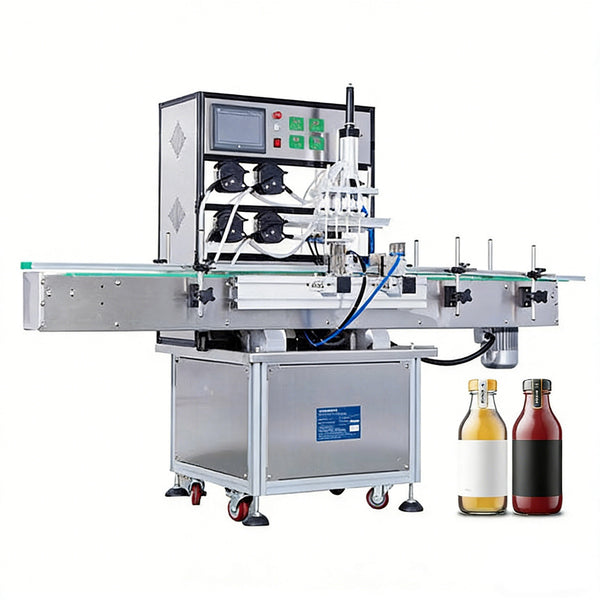 ZONESUN ZS‑VTPP80C Automatic Liquid Filling Machine with Peristaltic Pump