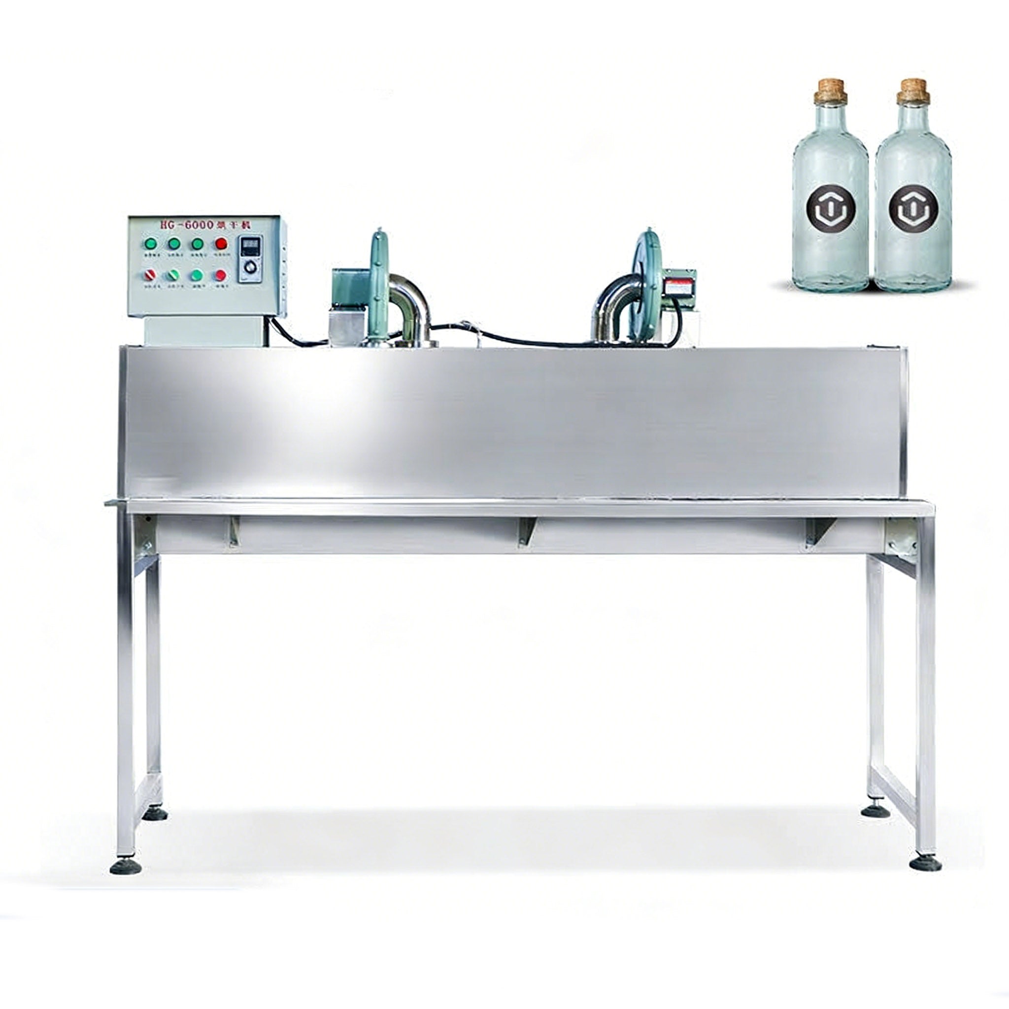 ZONESUN ZS‑HG6000 Glass Bottle Drying Machine for Production Lines