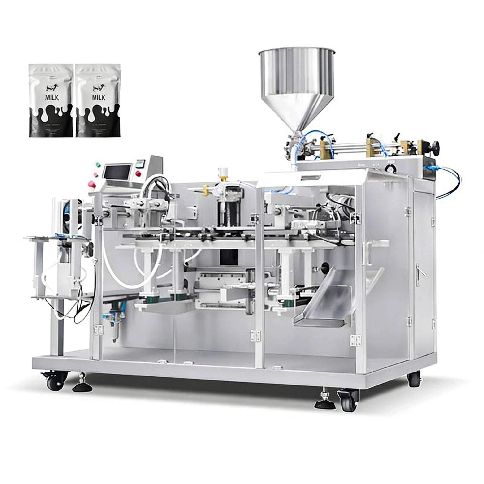 ZONESUN ZS-HZL1 Automatic Doypack Liquid Paste Filling Sealing Machine