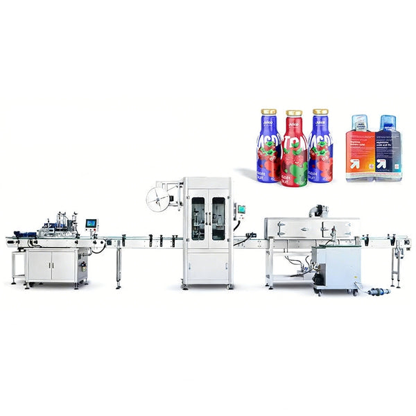 ZONESUN ZS-STB150R Automatic Filling Capping Shrink Sleeve Label Machine
