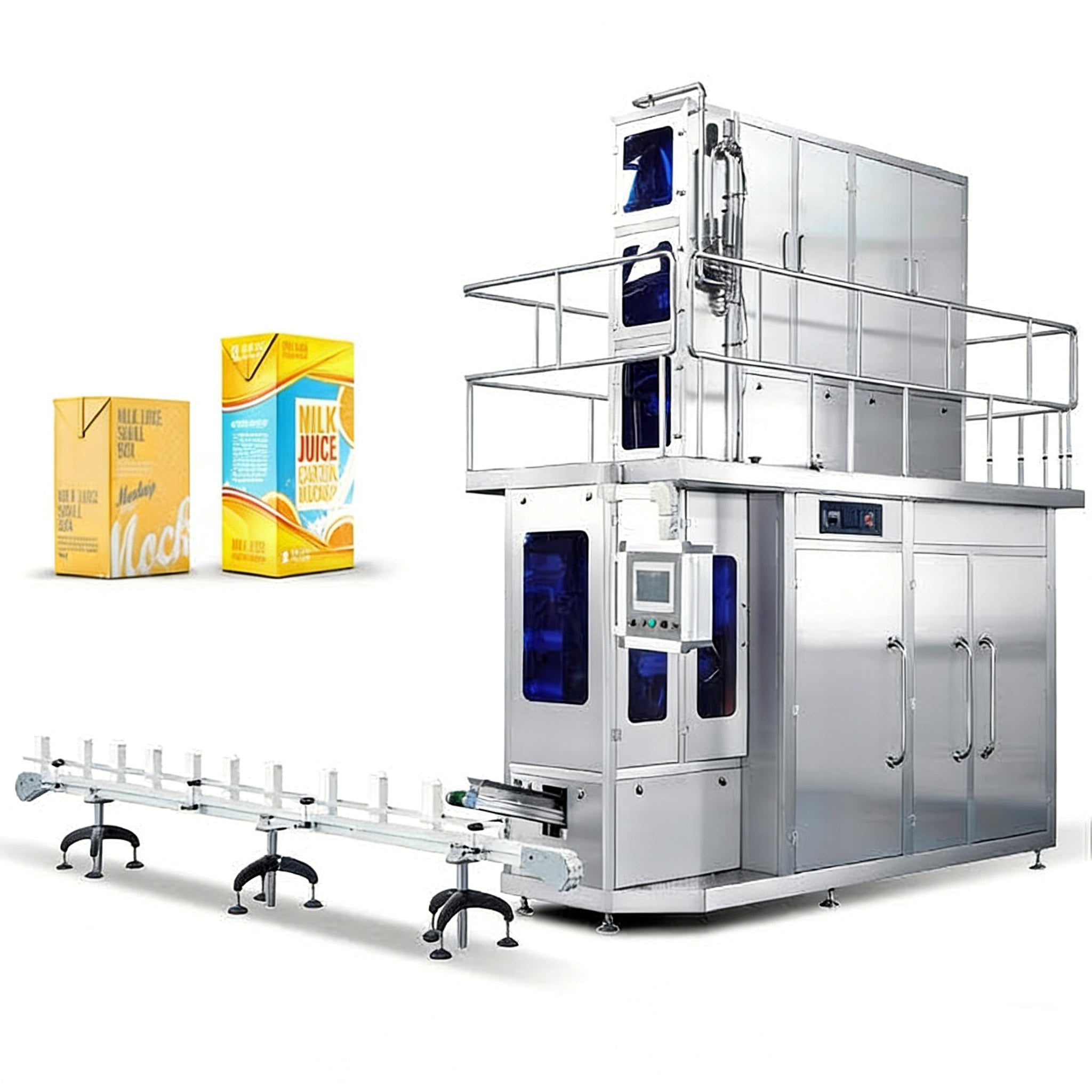 ZONESUN ZS‑AUBP Automatic Aseptic Liquid Filling & Packaging Machine