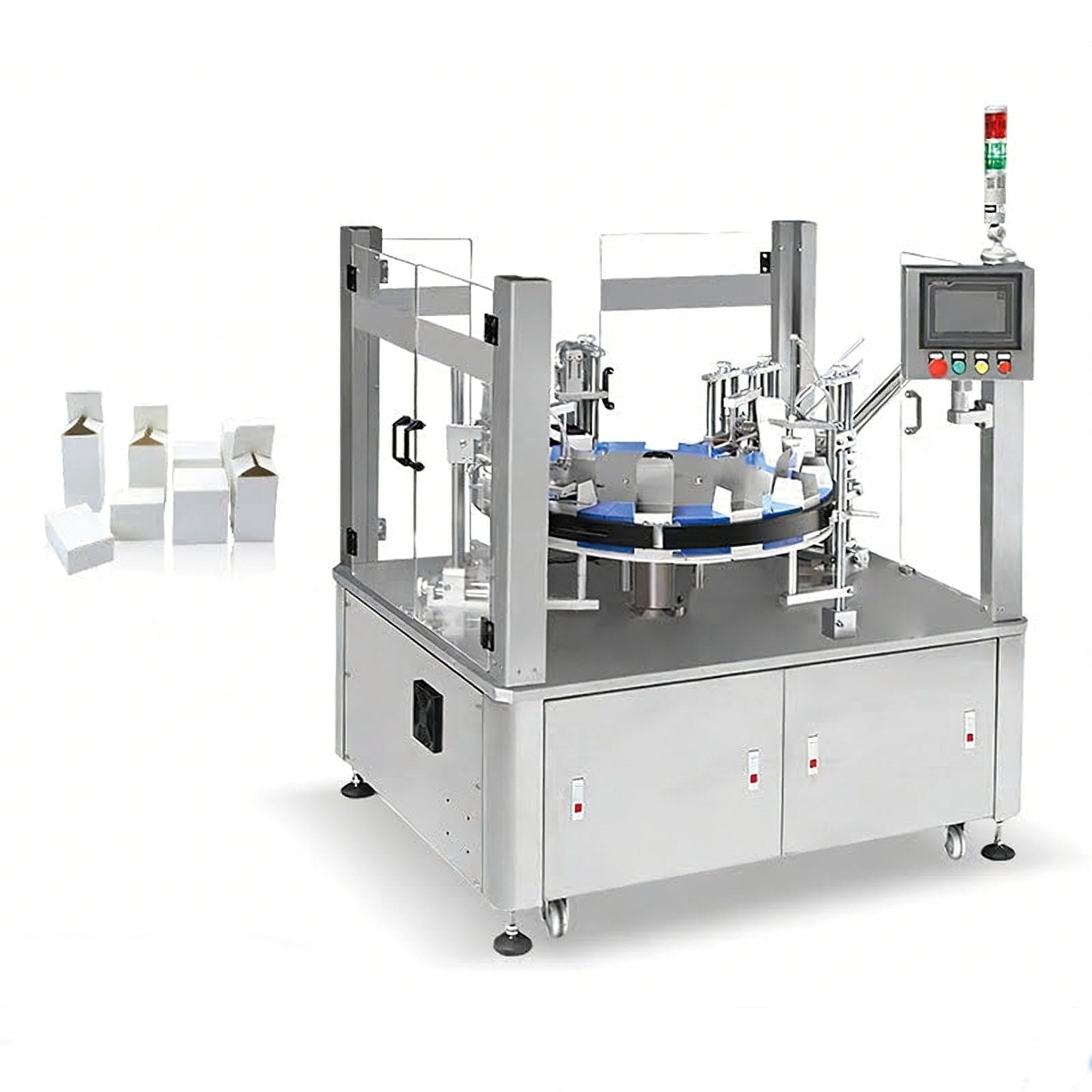 ZONESUN ZS-ZHJ50D Automatic Cartoning Machine for Skincare & Chemical Boxes