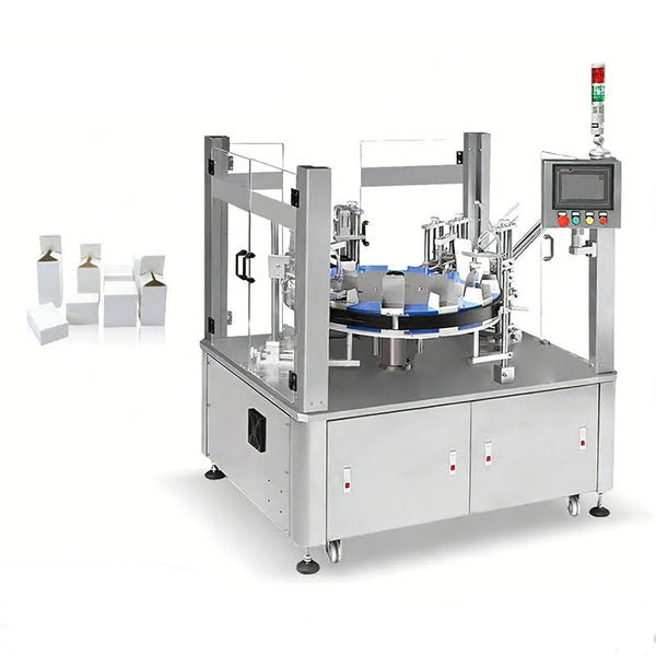 ZONESUN ZS-ZHJ50D Automatic Cartoning Machine for Skincare & Chemical Boxes