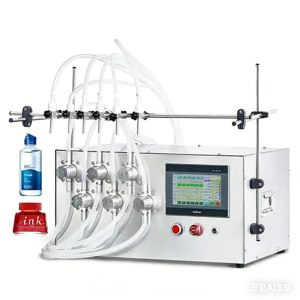 ZONESUN ZS-MPZ6 Semi Automatic Magnetic Pump Liquid Filling Machine