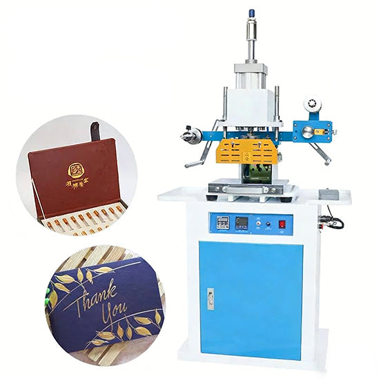 ZONESUN ZS-819C Pneumatic Hot Foil Stamping Machine for Glass, Leather & Wood