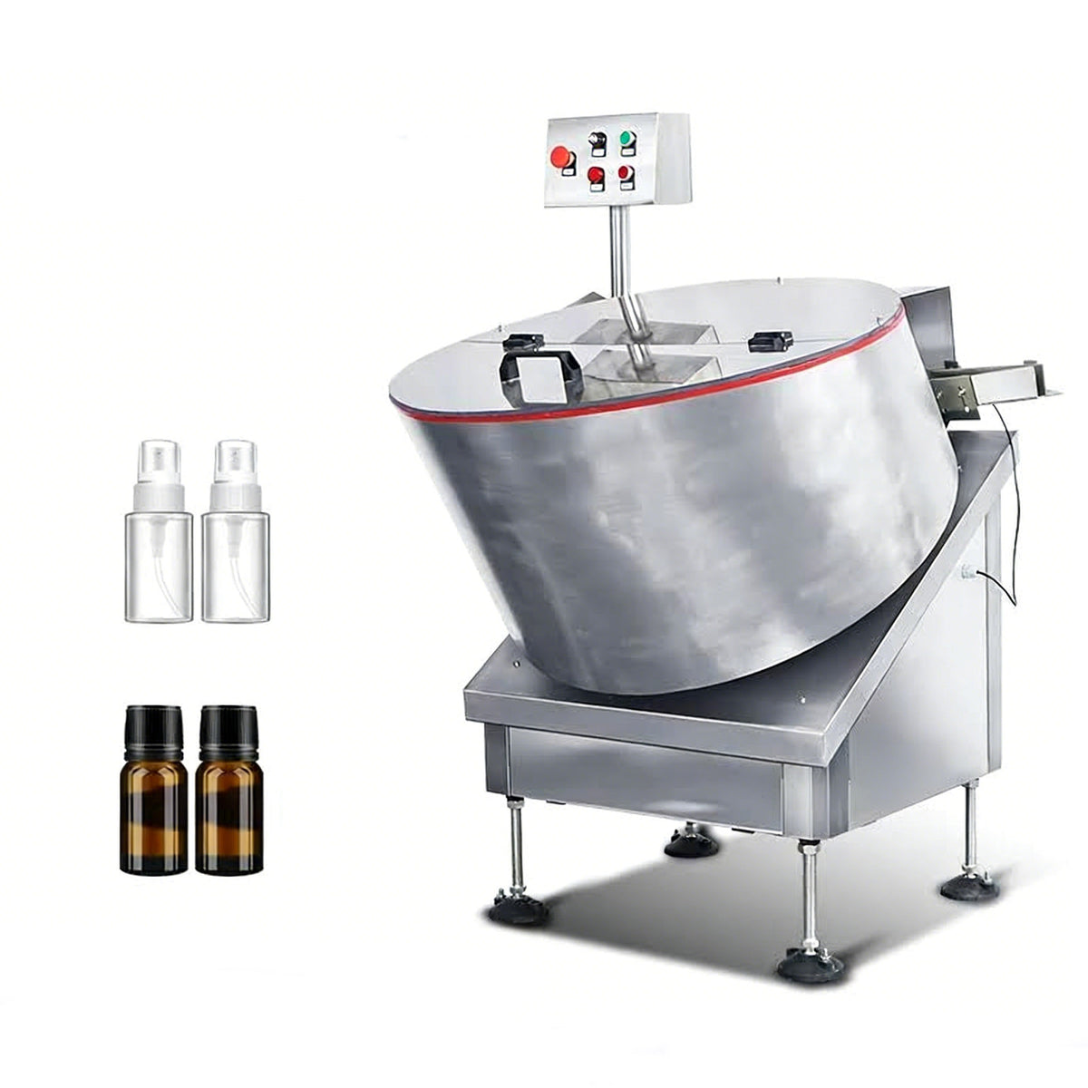 ZONESUN ZS‑LP750 Automatic Rotary Bottle Unscrambler, 20‑80 BPM