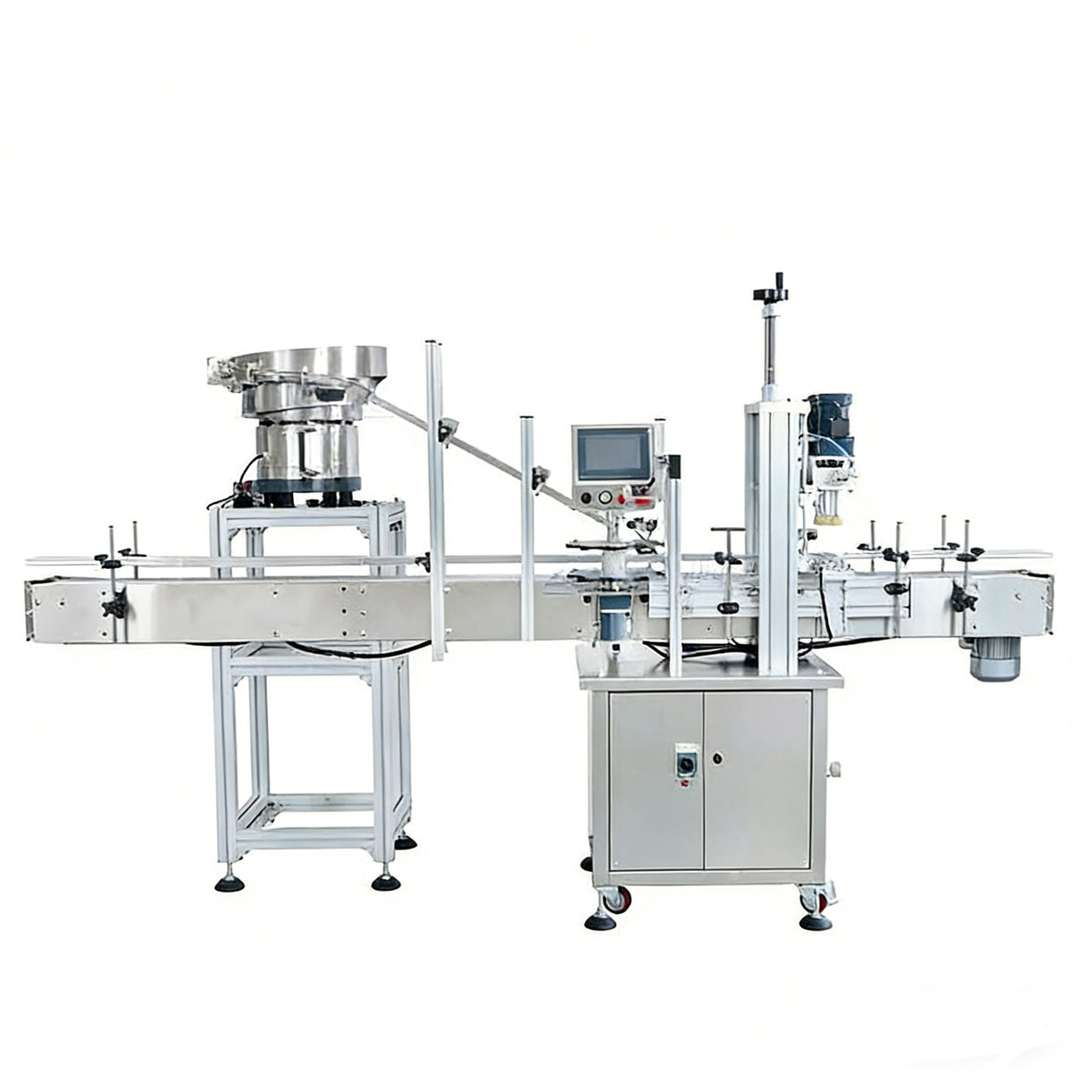 ZONESUN ZS-XG16V Automatic Capping Machine with Cap Feeder