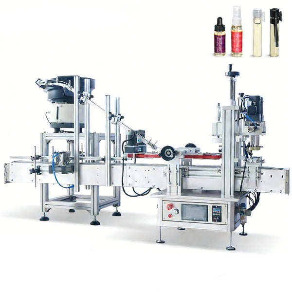 ZONESUN ZS-XG1870P Spindle Capping Machine with Cap Unscrambler