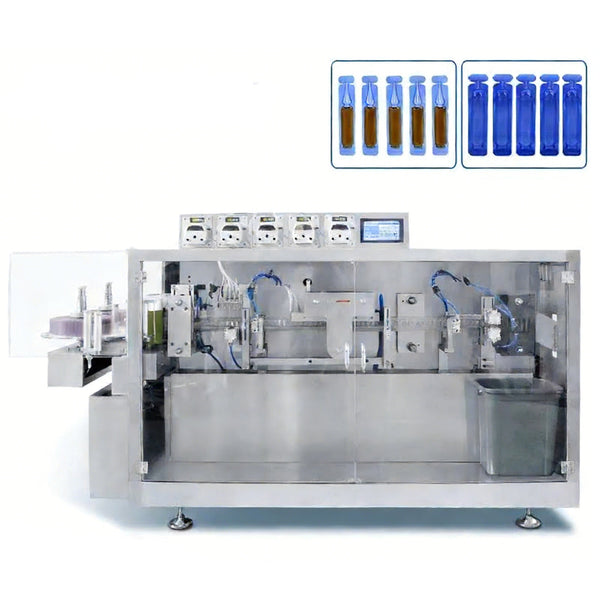 ZONESUN ZS-FS120 Monodose Liquid Filling & Sealing Machine for Plastic Ampoules