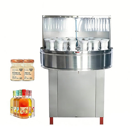 ZONESUN ZS-WB32 Rotary Small Semi Automatic Bottle Washing Machine