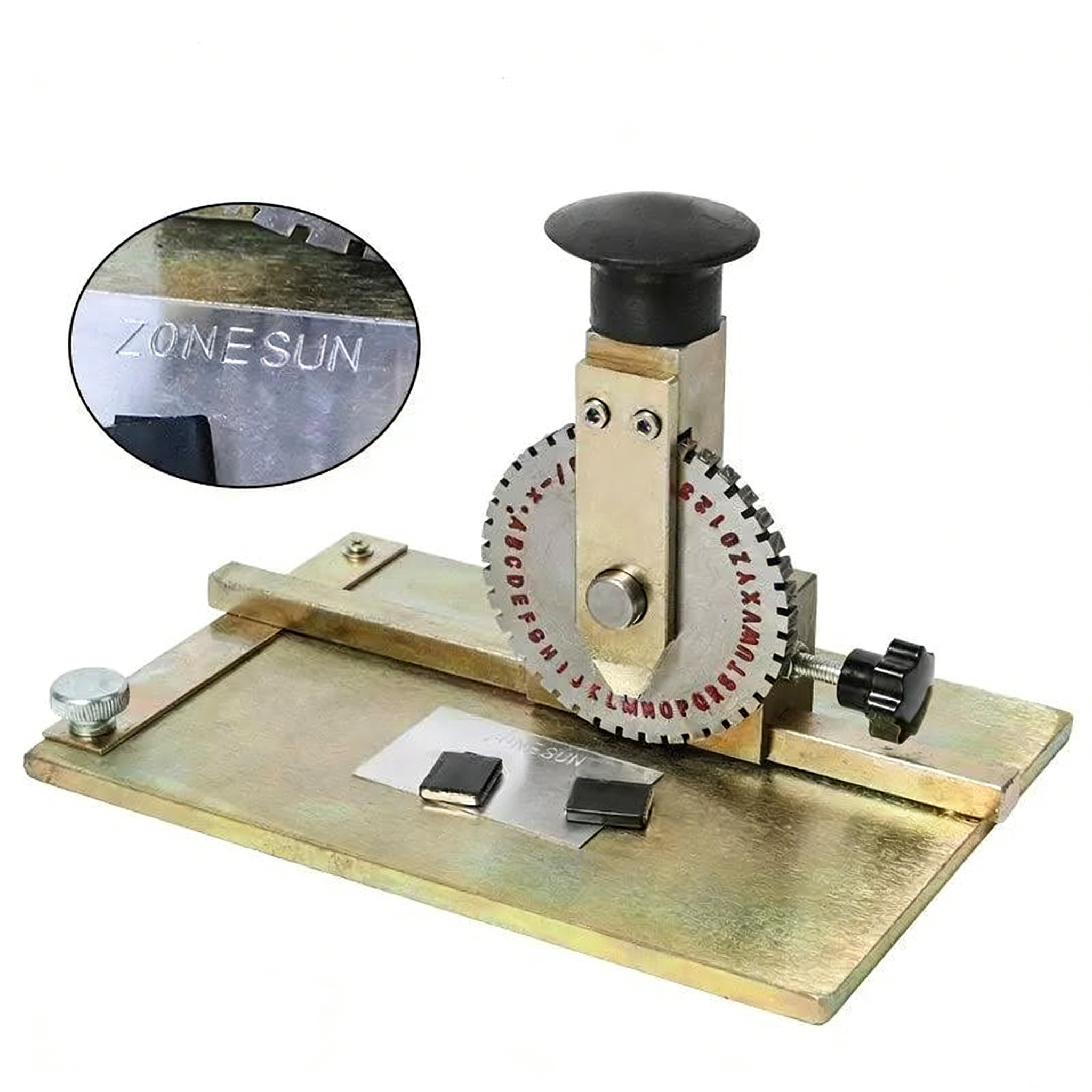 Zonesun Dog Tag Stamping Machine – Zonesun Auto Pack Zonesun