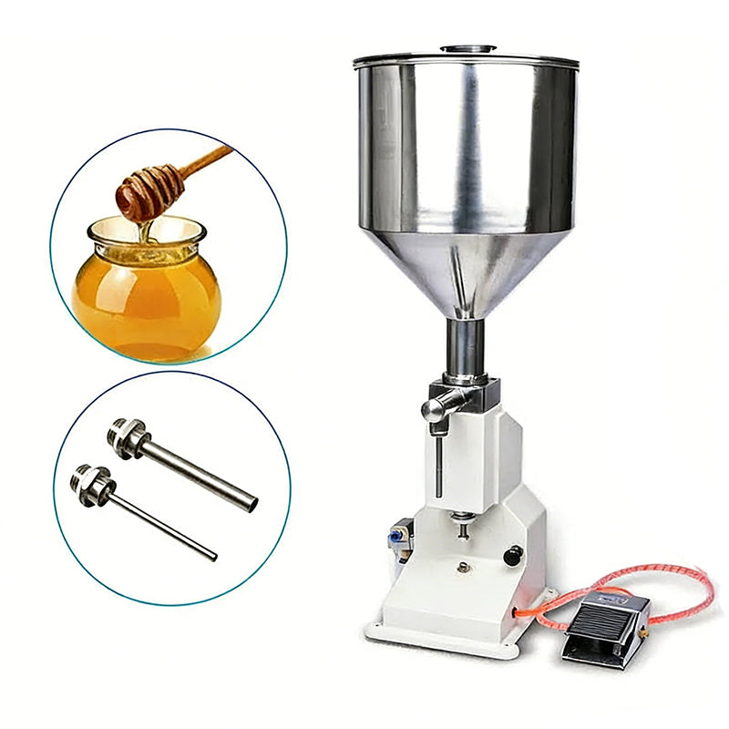 ZONESUN ZS-A02 Manual Pneumatic Paste & Liquid Filling Machine