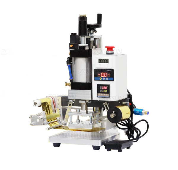 ZONESUN WT-QS90 Máquina pneumática de estampagem a quente 