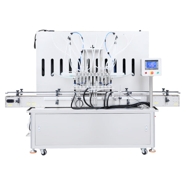 ZONESUN ZS-VTGZ100E Automatic Gravity Liquid Filling Machine with Diving Nozzles for Low Viscosity Liquids