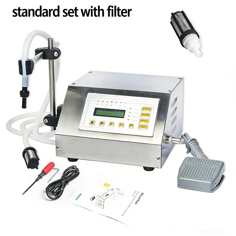 ZONESUN GFK-160 Diaphragm Pump Water Oil Liquid Filling Machine