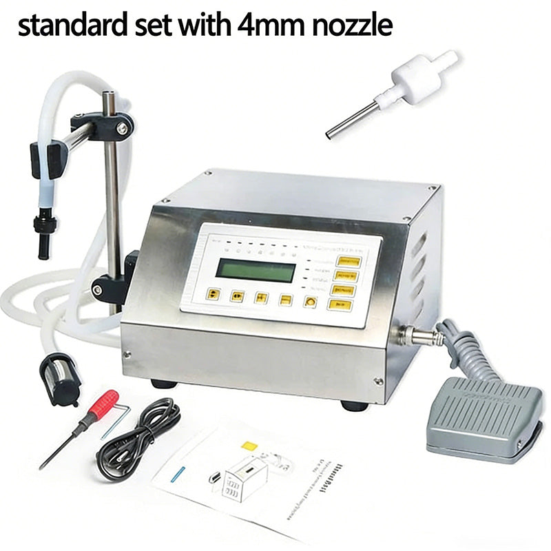 ZONESUN GFK-160 Diaphragm Pump Water Oil Liquid Filling Machine Without Shipping Cost