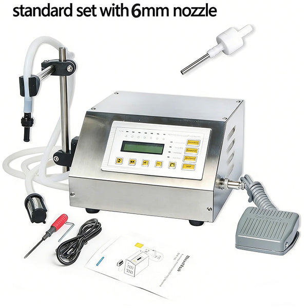 ZONESUN GFK-160 Diaphragm Pump Water Oil Liquid Filling Machine Without Shipping Cost