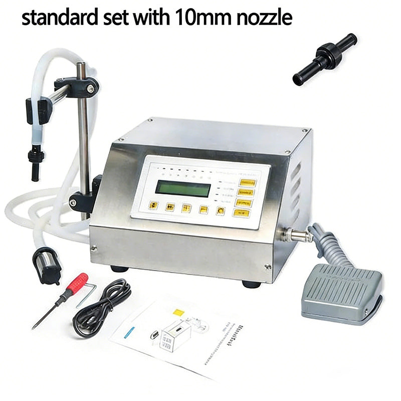 ZONESUN GFK-160 Diaphragm Pump Water Oil Liquid Filling Machine Without Shipping Cost