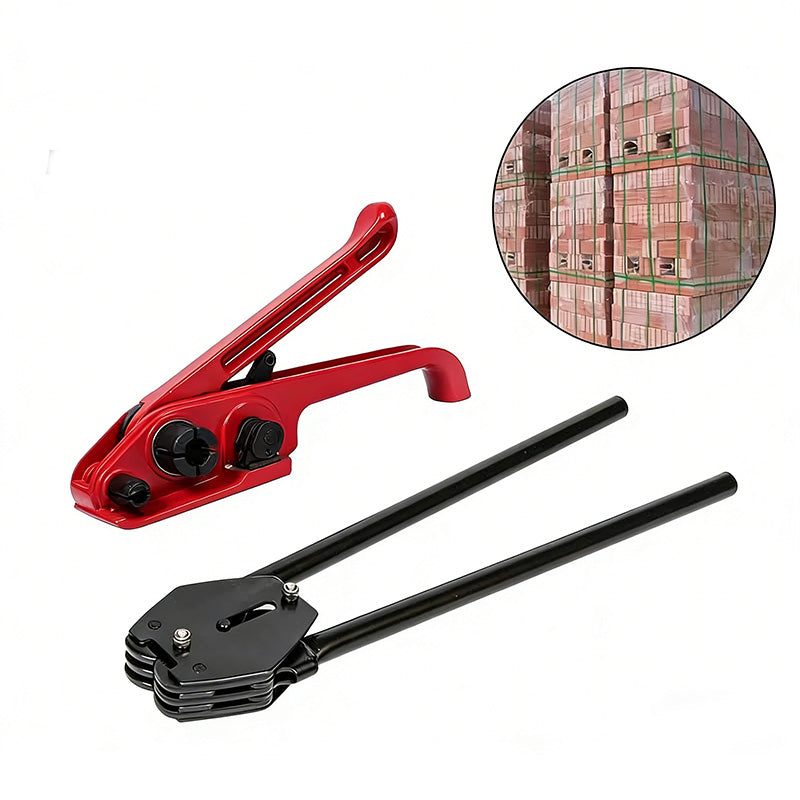 ZONESUN Manual 12–19mm PET/PP Strapping Tensioner for Heavy Duty Use