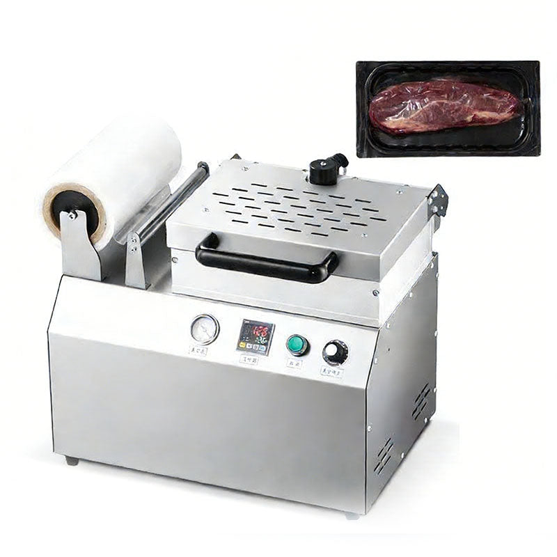 ZONESUN ZS-VS240 Compact Vacuum Skin Packaging Machine for Food Tray