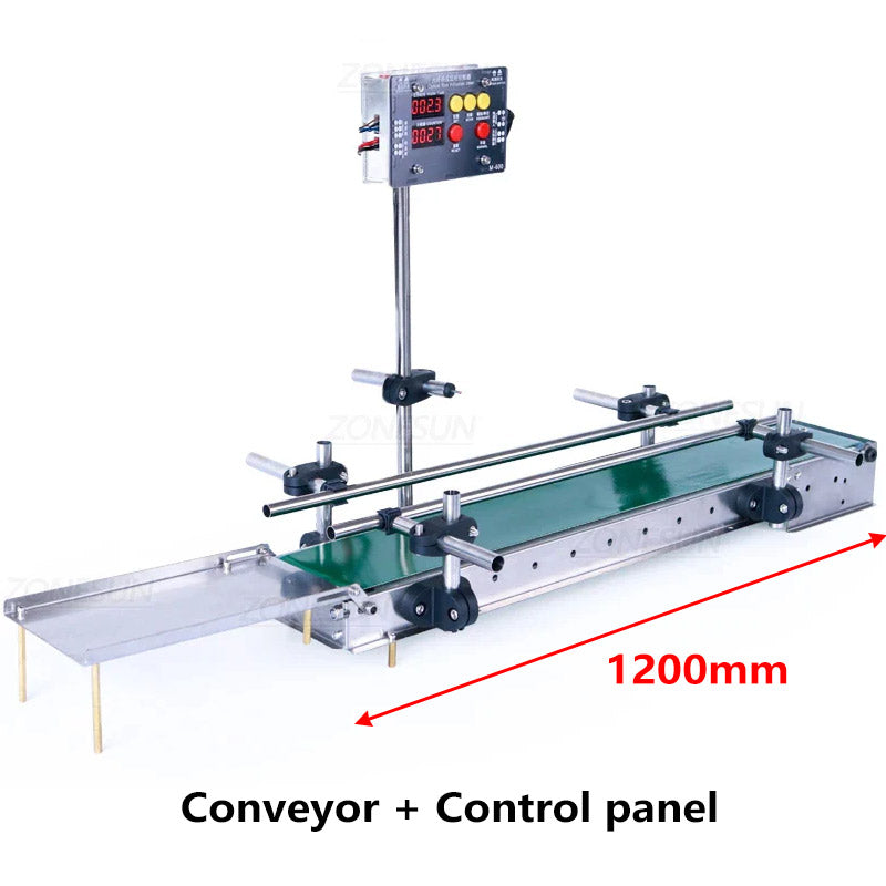 ZONESUN ZS-CBG600 Digital Control Waterproof Conveyor Belt for Filling Line