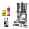 ZONESUN ZS-FMW2500 Pneumatic Paste Filling Machine for Honey & Sauces