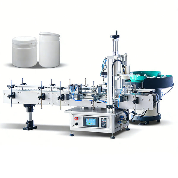 ZONESUN ZS‑XG1870G Automatic Cap Pressing Machine with Cap Feeder
