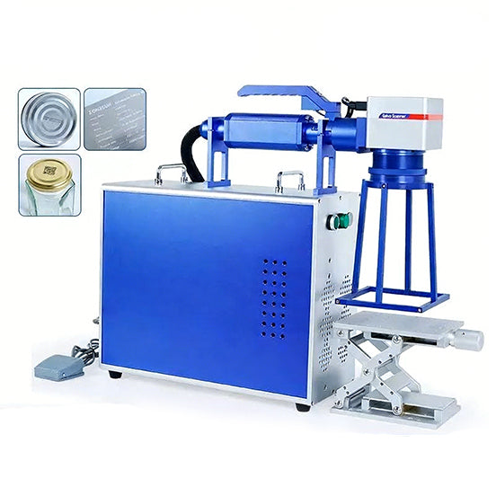 ZONESUN ZS-JG20C Fiber Laser Marking Machine for Metal & Plastic Engraving