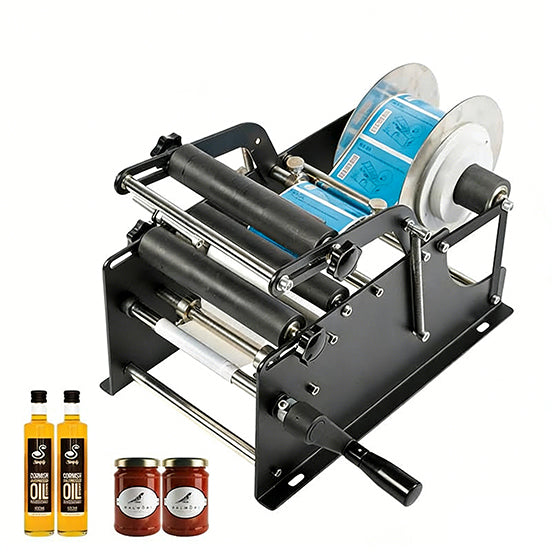 ZONESUN ZS-50P Manual Small Round Bottle Labeling Machine