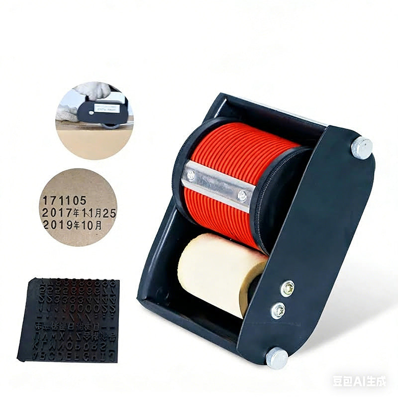 ZONESUN Portable Batch Number Ink Roll Coding Machine