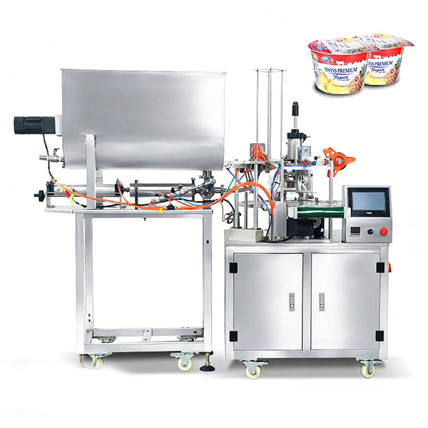 ZONESUN ZS-FS600 Automatic Ice Cream Cup Filling & Sealing Machine