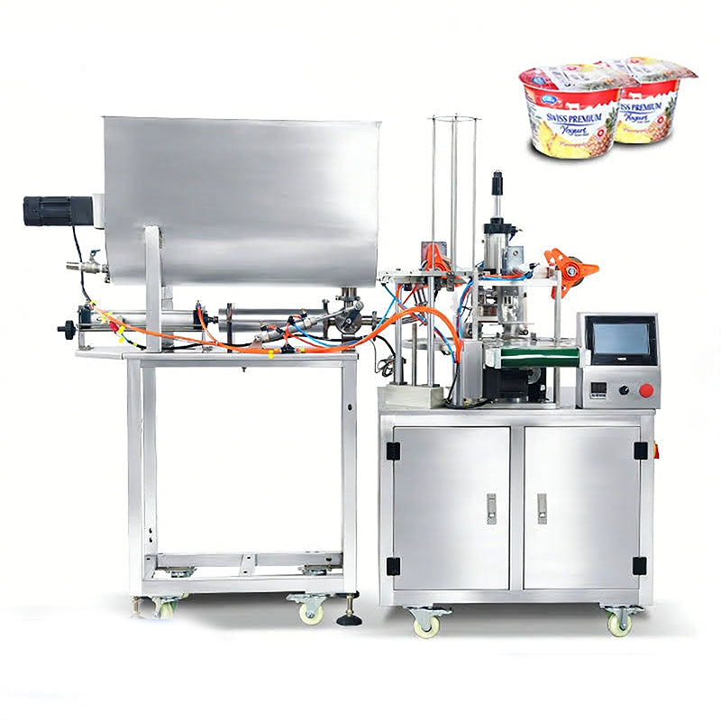 ZONESUN ZS-FS600 Automatic Ice Cream Cup Filling & Sealing Machine