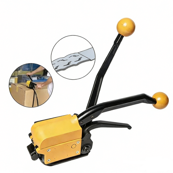 ZONESUN A333 Manual Sealless Steel Strapping Tool, 13–19mm