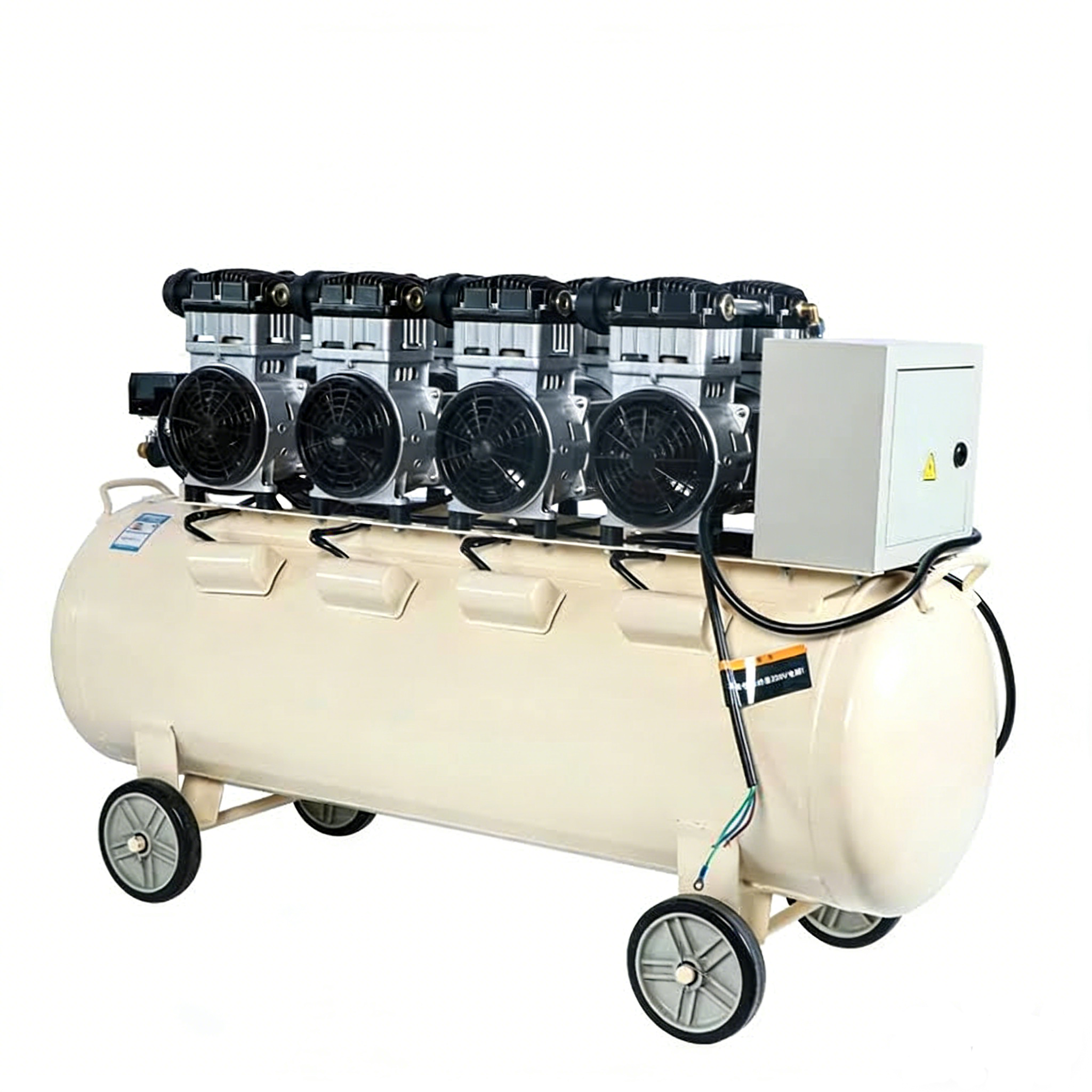 ZONESUN ZS-AC160L Powerful Pure Copper Piston Type Mute Oil-Free Air Compressor（SPECIAL OFFER）