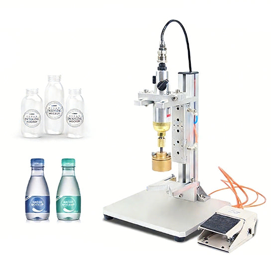 ZONESUN ZS-XGPZ1 Pneumatic Tabletop Bottle Capping Machine for Round Caps