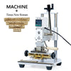 ZONESUN ZS-110A Manual Hot Foil Stamping Machine for Leather and Cards