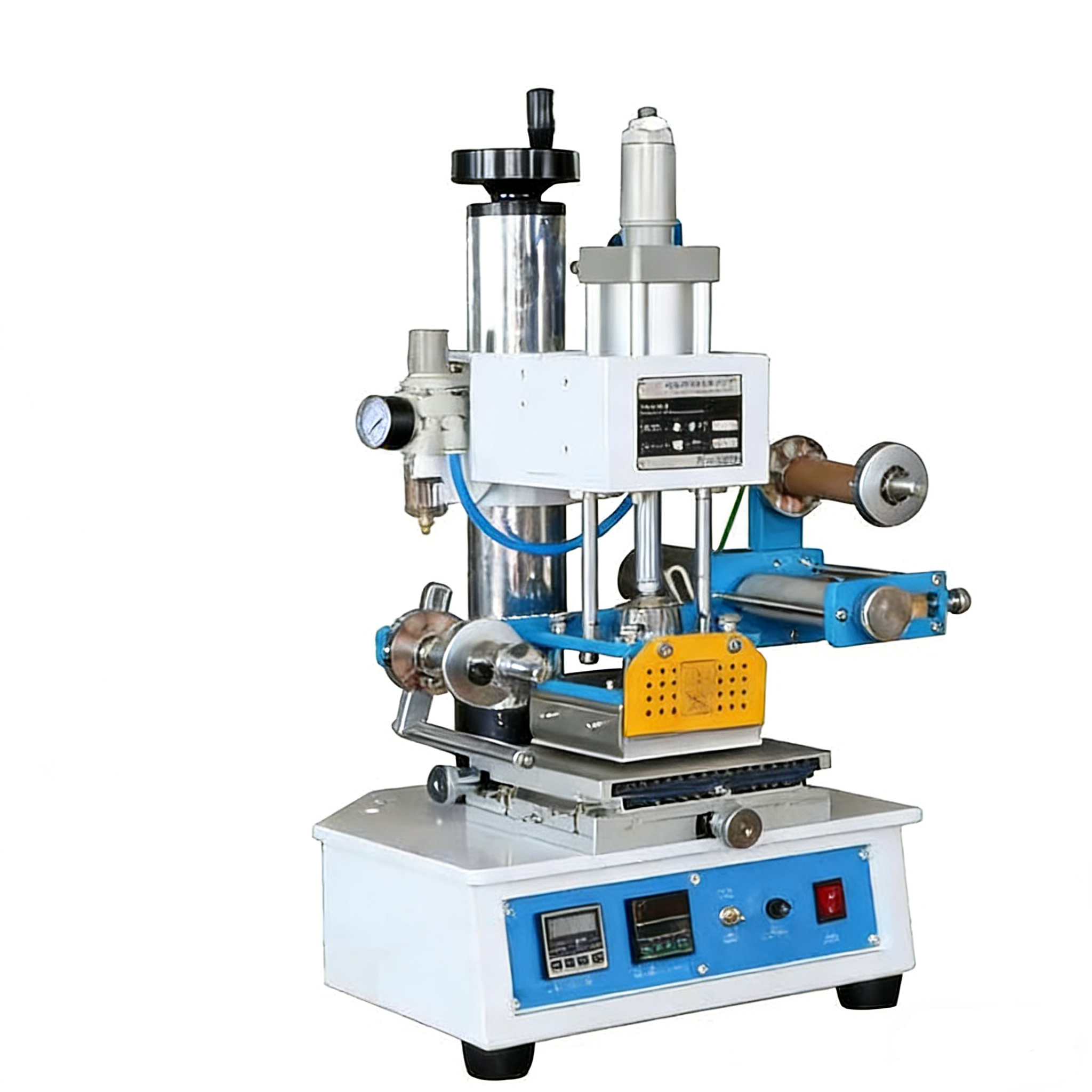 ZONESUN ZY-819H-2 Pneumatic Hot Stamping Machine for Leather & Paper