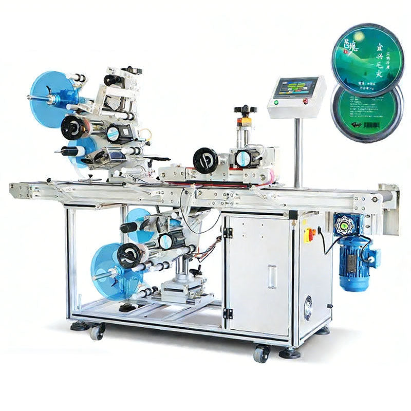 ZONESUN ZS-TB602 Automatic Top & Bottom Flat Surface Labeling Machine