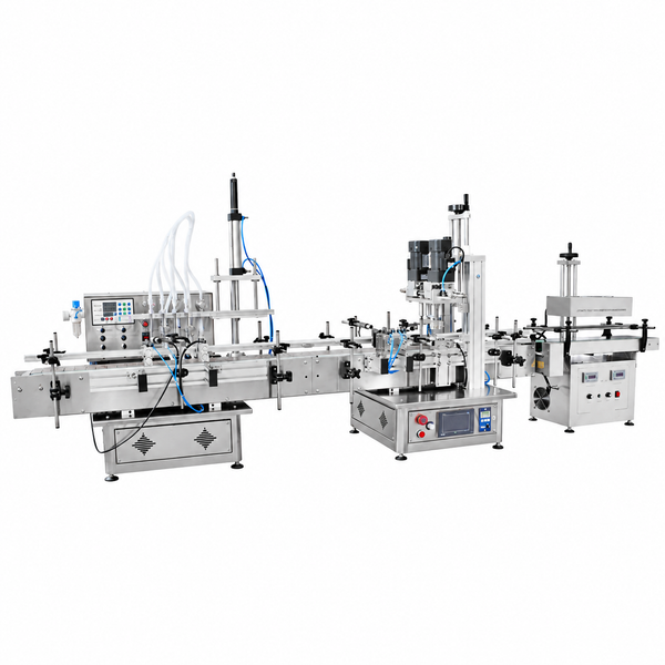 ZONESUN ZS-FAL180S Tabletop Liquid Filling Capping Sealing Line