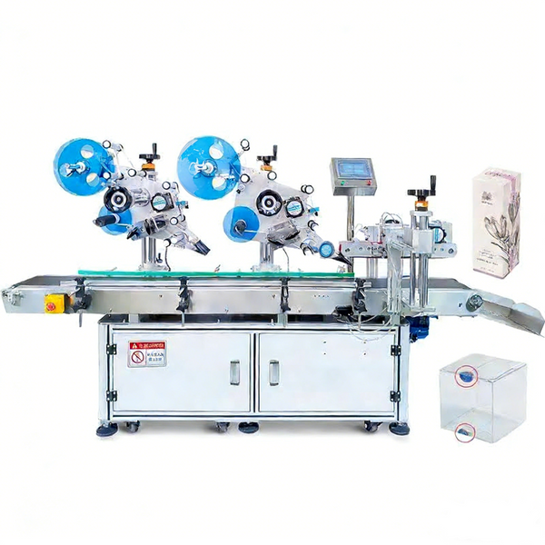 ZONESUN ZS-TB833S Automatic Double Sides Box Corner Labeling Machine